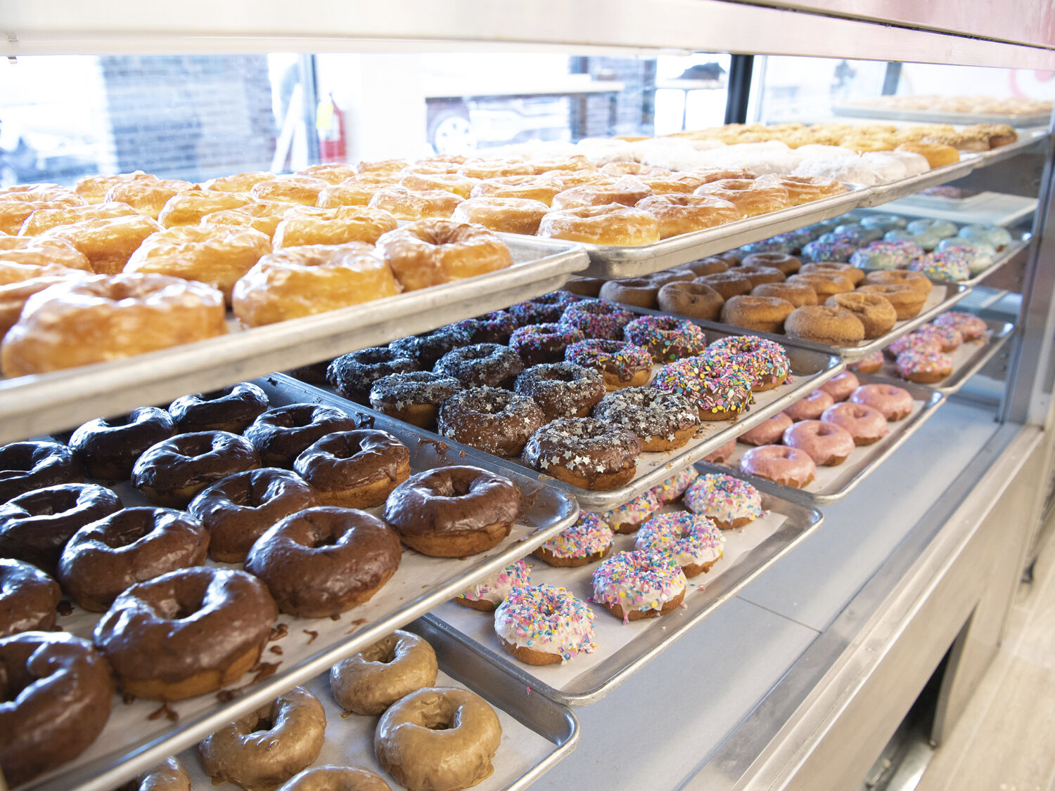 St. George's Donuts Pastry Case